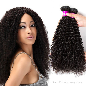 Virgin  Kinky Curly Virgin Hair Extensions 100% Remy cheap brazilian Human Hair  bundles aligned hair vendor
